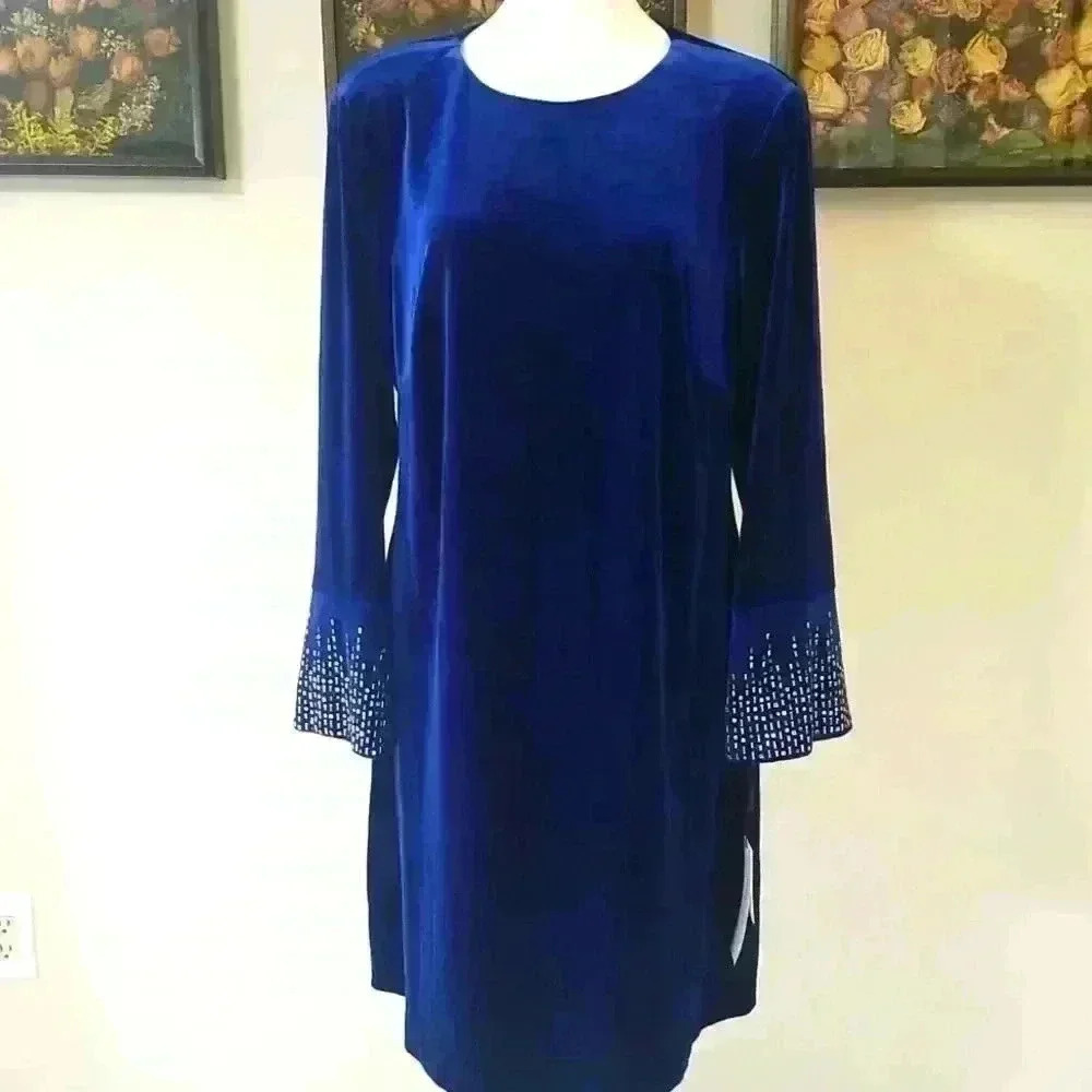 Calvin Klein Velvet Dress 